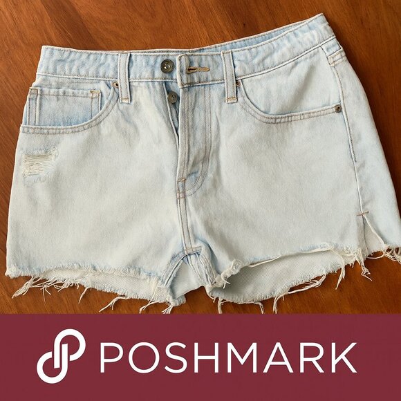 Wild Fable Super High-Rise Cutoff Shorts Size 2 | Gently Loved | MSRP $22 - Picture 2 of 6